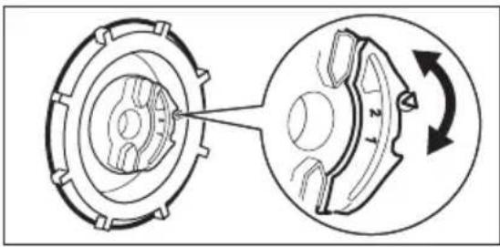 ELECTROLUX ESF6610ROW - Manual adjustment - 1