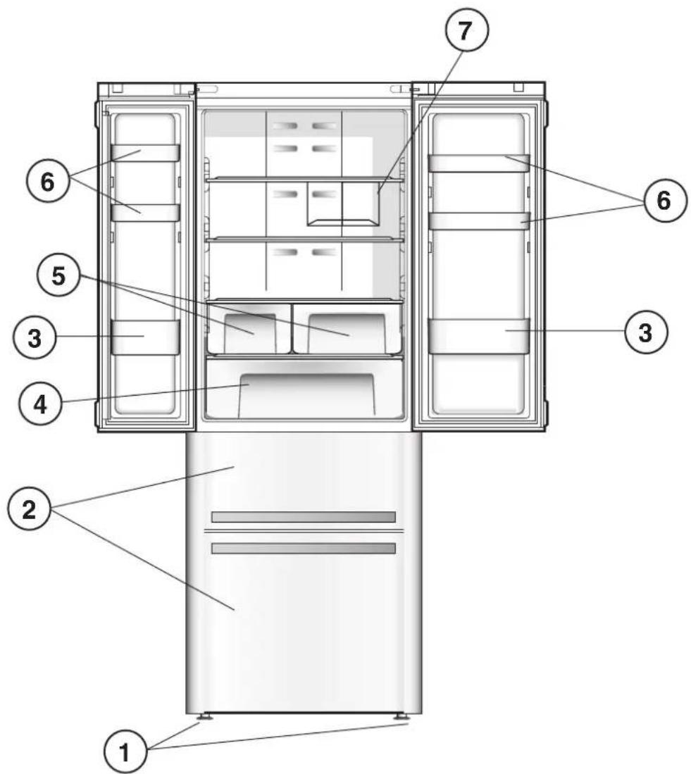 HOTPOINT-ARISTON E4DY AA X C - Geräteansicht - 1