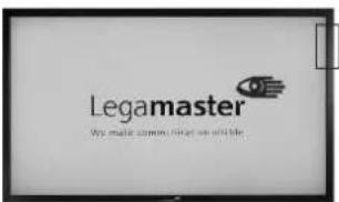 Legamaster 7194115 - • Commande du moniteur - 2
