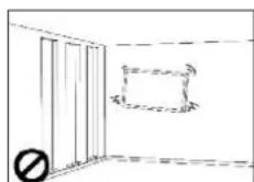 Legamaster 7194116 - Nach der Montage nicht stark am Monitor rutteln oderziehen. - 1