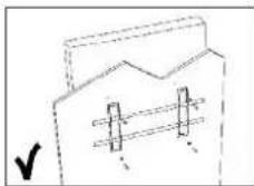 Legamaster 7194116 - Wall mounting safety notes - 2