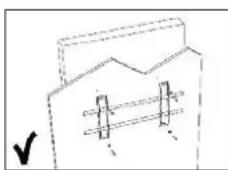 Legamaster 7194116 - Veiligheidsmaatregelen voor wandbevestiging - 2