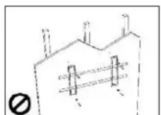 Legamaster 7194116 - Vergewissern Sie sich, dass die Halterung an einer soliden Wand angebracht ist. - 1