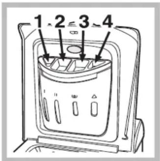 INDESIT WITXL 1051 - Cajón de detergentes - 1