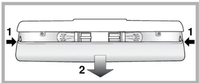HOTPOINT-ARISTON EBYH 20320 V - Sostituire la lampadina \* - 1