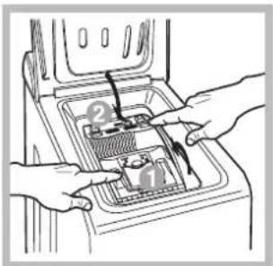 HOTPOINT-ARISTON ECOT7F 1291 (EU) - comoAbrirycerrarelcesto - 4