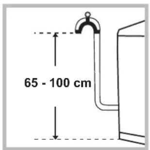 HOTPOINT-ARISTON ECOT7F 1291 (EU) - Collegamento del tubo di scarico - 1