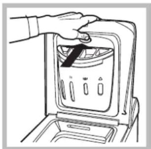 HOTPOINT-ARISTON ECOT7F 1291 (EU) - Starostlivost' o dvierka a bubon - 1