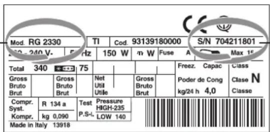 HOTPOINT-ARISTON ETM 17321 V O3 - Nalezy podac: - 2