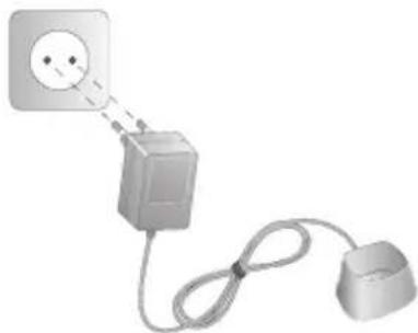 PHILIPS Magic 5 Eco PPF650 - Connecting the Mains Cable of the Charging Station - 1