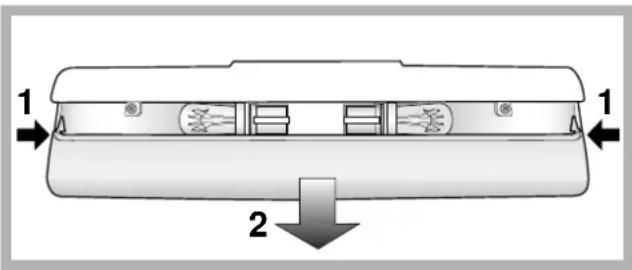 HOTPOINT-ARISTON EBL 20321 V - Sustituir la bombilla \* - 1