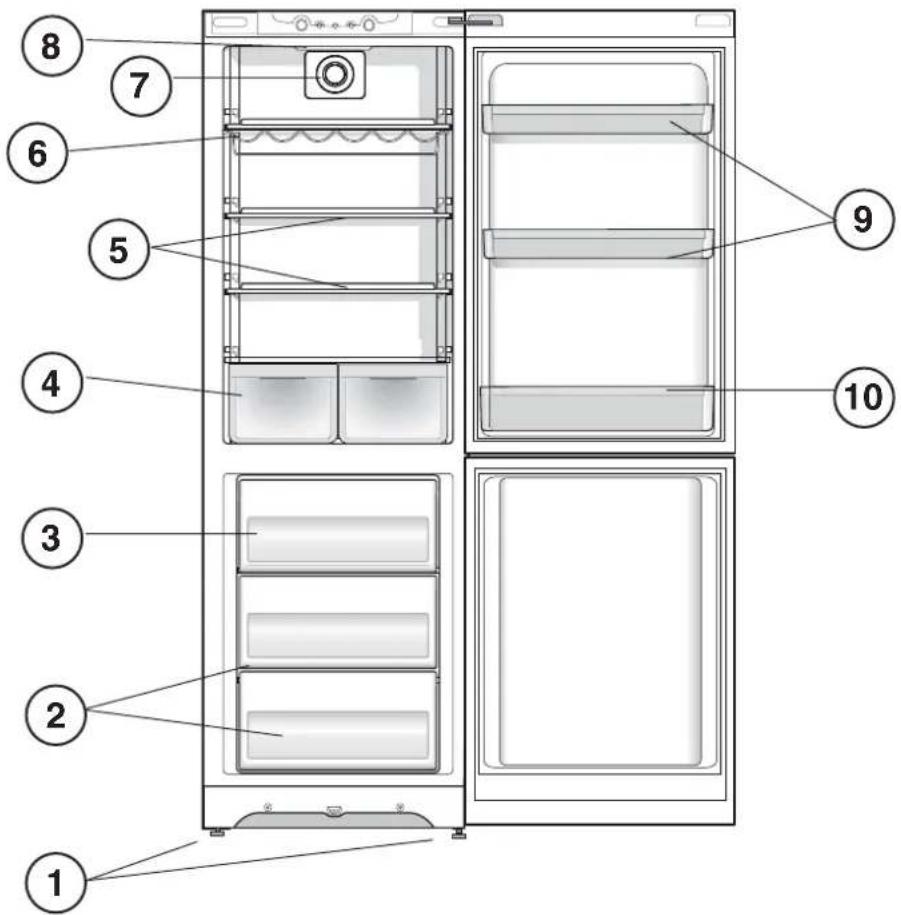 HOTPOINT-ARISTON EBL 20321 V - Overall view - 1