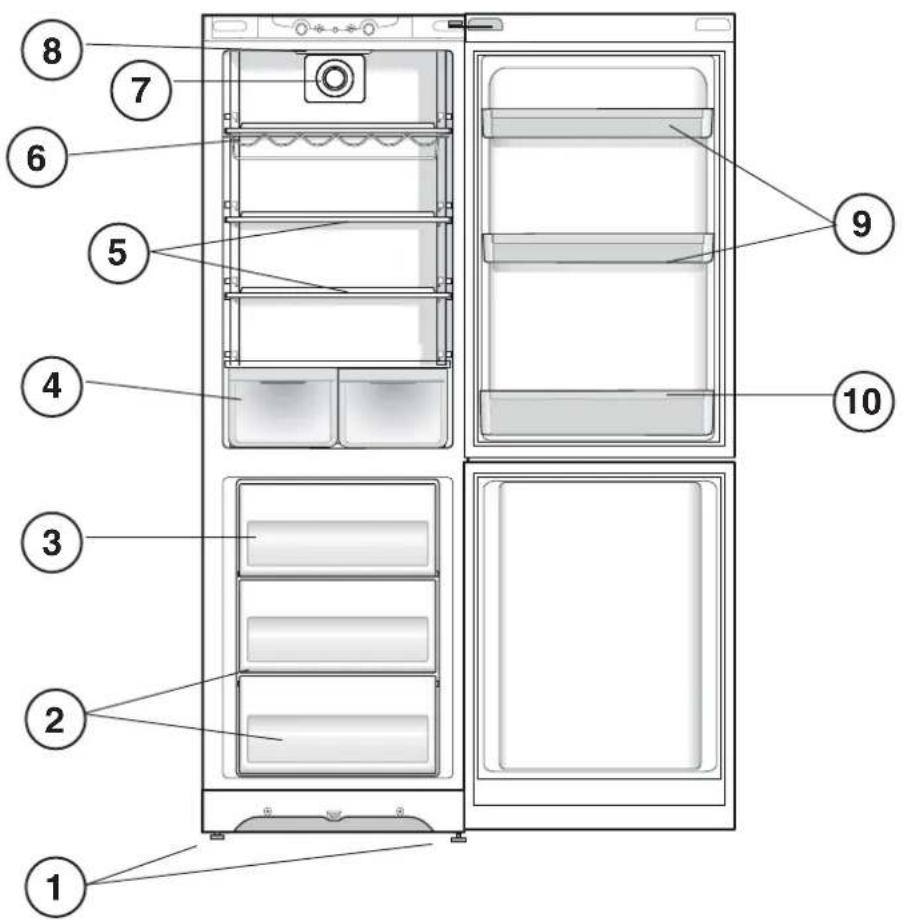 HOTPOINT-ARISTON EBL 20321 V - Vista en conjunto - 1