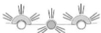 HOTPOINT-ARISTON EBL 20321 V - c) Suona l'allarme e lampeggiano le due spie gialle e quella verde. - 1
