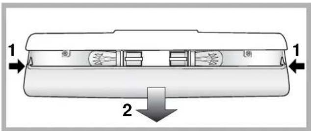 HOTPOINT-ARISTON EBL 20321 V - Remplacement de l'ampoule d'éclairage \* - 1