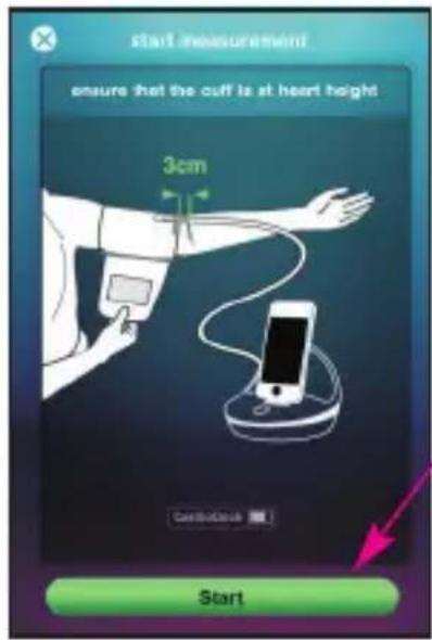 MEDISANA CardioDock 2 - Taking blood pressure readings - 3