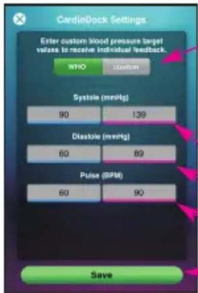 MEDISANA CardioDock 2 - Settings - 6