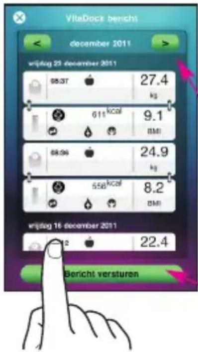 MEDISANA CardioDock 2 - Bericht versturen - 2