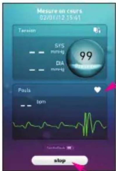 MEDISANA CardioDock 2 - Mesurer la tension - 4