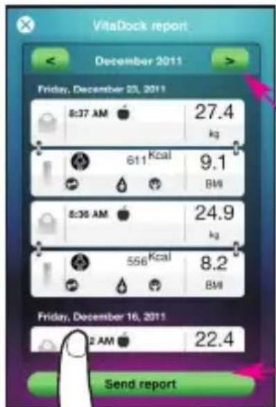 MEDISANA CardioDock 2 - Sending a report - 1