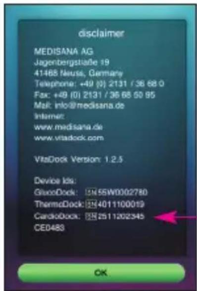 MEDISANA CardioDock 2 - „CardioDock“ display - 1
