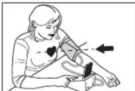 MEDISANA CardioDock 2 - Posizione corretta per la misurazione - 1
