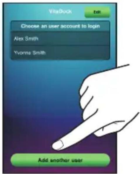 MEDISANA CardioDock 2 - Adding further user profiles - 2