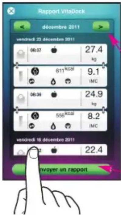 MEDISANA CardioDock 2 - Envoyer un rapport - 2