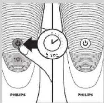 PHILIPS AquaTouch AT751 - Muistutus vaihtamisesta - 6