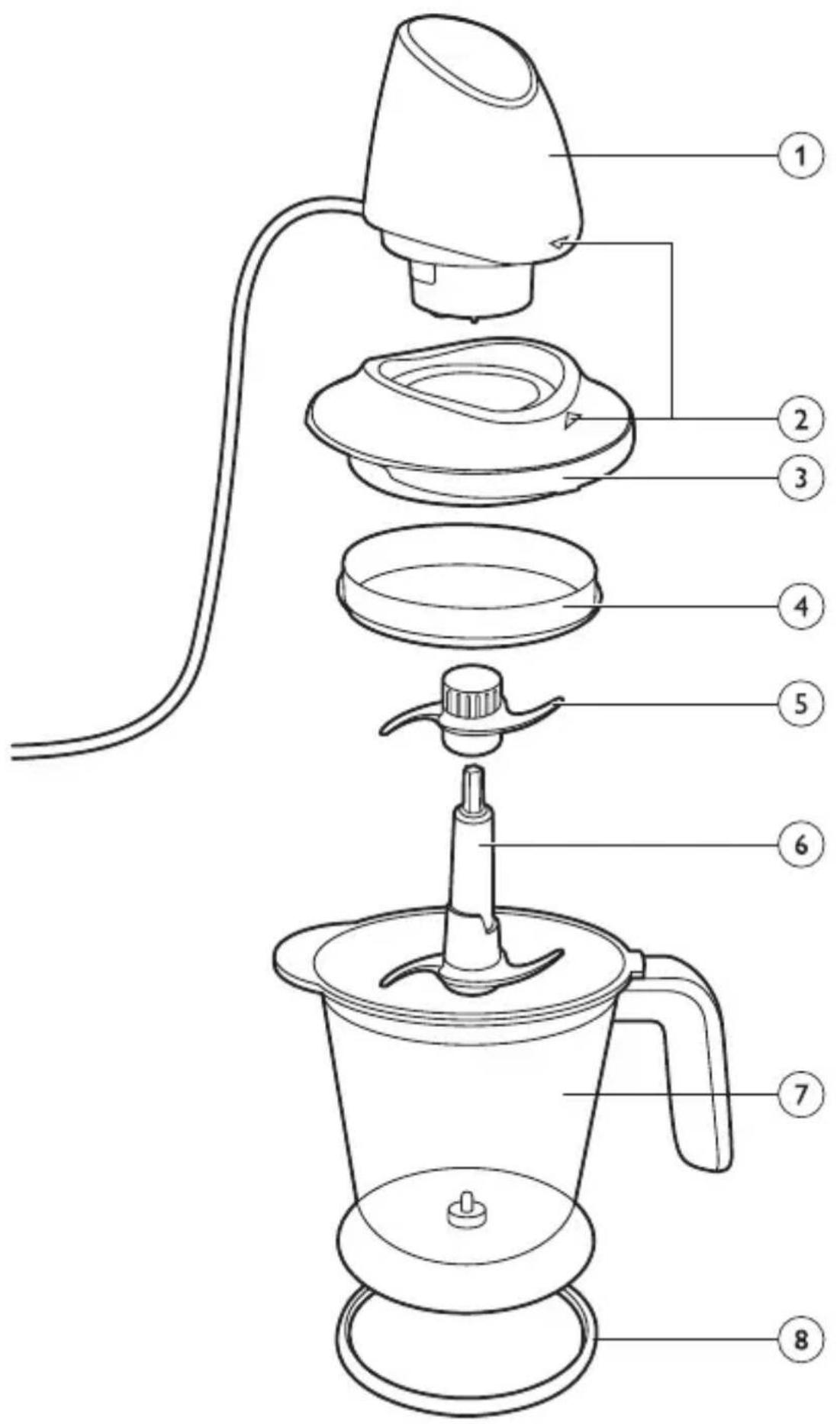 PHILIPS Viva Collection HR1398 - 3