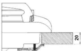 INDESIT PIM 640 S (IX) - Fitting the appliance - 3
