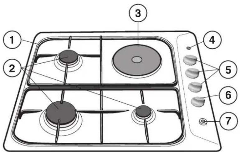 INDESIT PIM 640 S (IX) - Overall view - 1