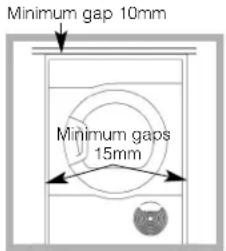 HOTPOINT-ARISTON TCD 93B 6HZ1 - Where to put your dryer - 1