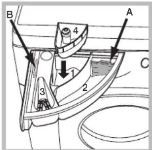 HOTPOINT-ARISTON WMG 922X EU - Gaveta dos detergentes - 1