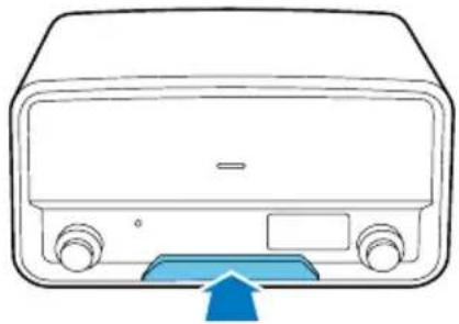 PHILIPS ORD7100R - Diffusion du contenu audio de l'appareil sur la station d'accueil - 1