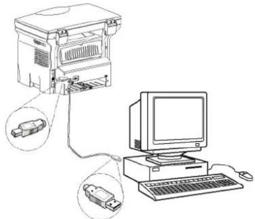 PHILIPS LaserMFD LFF6020 - Συνδέσεις - 1