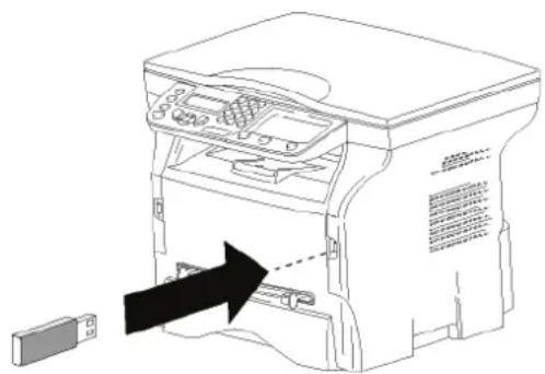PHILIPS LaserMFD LFF6020 - XpnoKλεiδiou μvμnc USB - 2