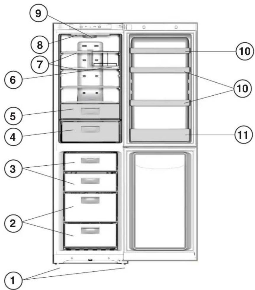 HOTPOINT-ARISTON EBLH 18203 O3 F - Geräteansicht - 1