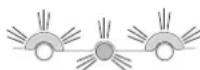 HOTPOINT-ARISTON EBLH 18203 O3 F - c) Suona l'allarme e lampeggiano le due spie giale e quella verde. - 1