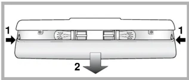 HOTPOINT-ARISTON EBLH 18203 O3 F - Sostituire la lampadina \* - 1