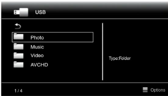 HARMAN KARDON BDS 277W - Lecture de fichiers à partir de périphériques USB et disques de données - 2