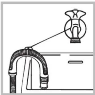 HOTPOINT-ARISTON Aqualtis AQ102F 49H EU - Aansluiting van de afvoerbuis - 2