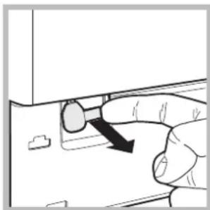 HOTPOINT-ARISTON Aqualtis AQ102F 49H EU - Opening the porthole door manually - 3