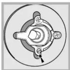 HOTPOINT-ARISTON CP65SG1 HA - Adjusting the gas oven burner's minimum setting: - 2