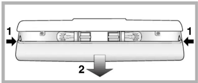 HOTPOINT-ARISTON EBL 18221 F - Sostituire la lampadina \* - 1