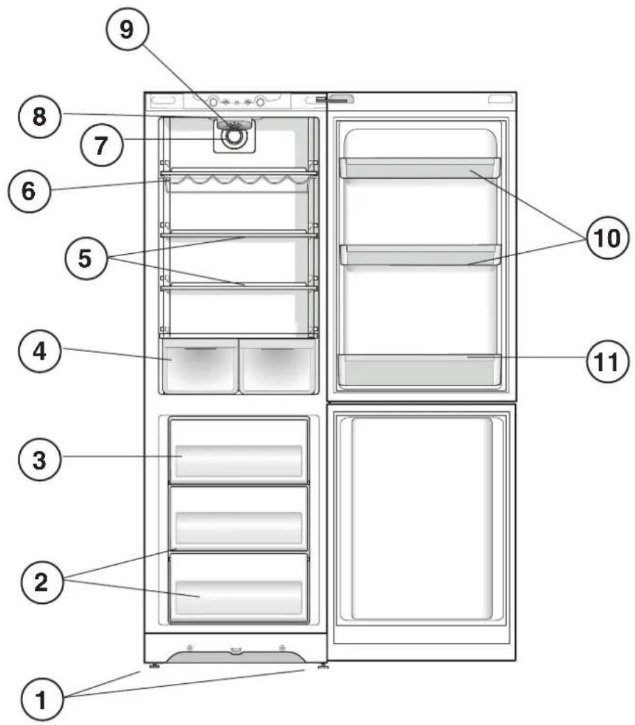 HOTPOINT-ARISTON EBLH 18301 V 03 - Panoul de control - 1
