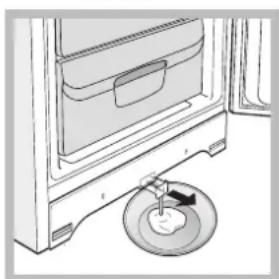 HOTPOINT-ARISTON EBLH 18301 V 03 - Descongelar o compartmento congelador - 1