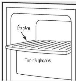 GE RCE24VGBFSS - Pour enlever le bac à légumes inférieur : - 3
