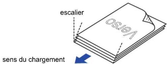 escalier Vd150 sens du chargement
