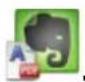 FUJITSU ScanSnap iX500 Deluxe - Cliquez sur l'icône Scan to Evernote (Document) - 1